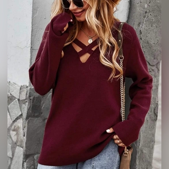 Sweaters - Red Sweater NWT